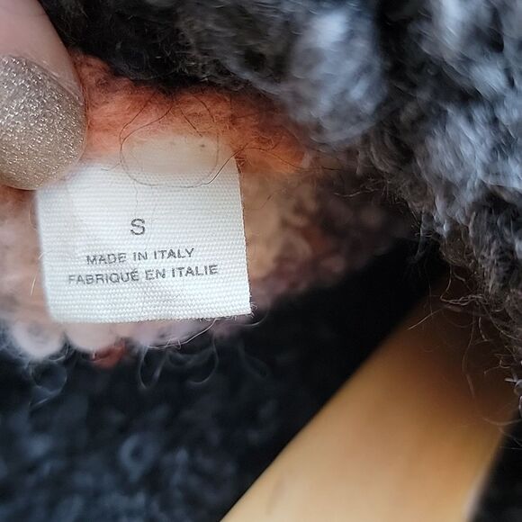 Moth Murray‎ Sweater wool mohair blend multicolor striped Anthropologie S Italy - Picture 6 of 10